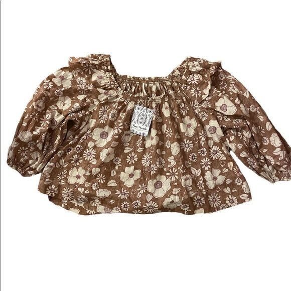 Free People Miss Daisy Printed Top XS sample - Picture 4 of 6